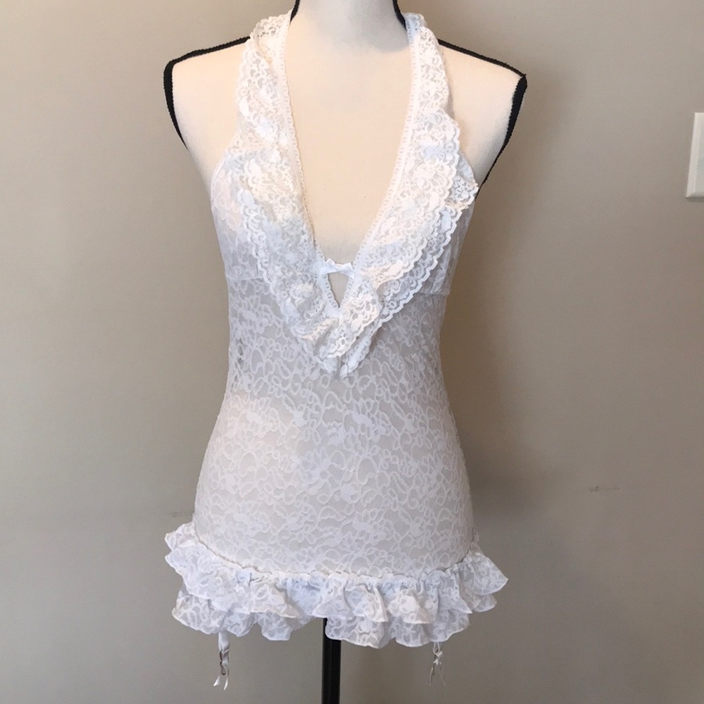 Victoria’s Secret Bride White The Lacie Babydoll